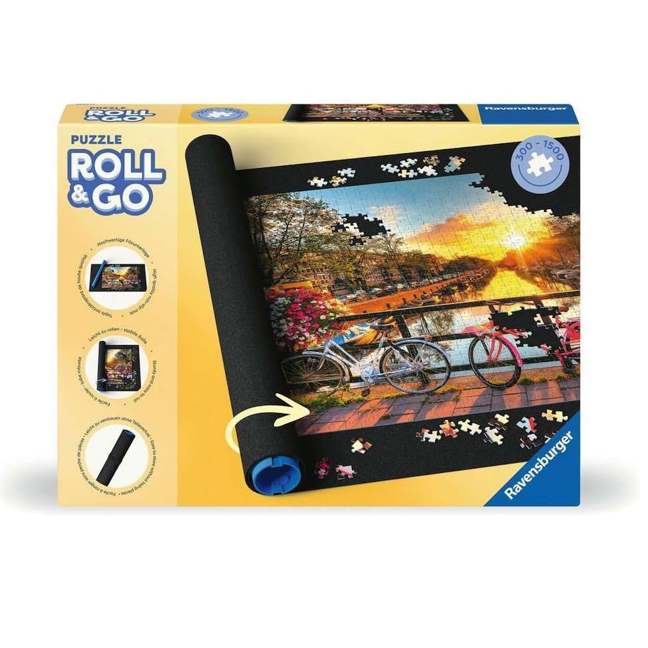 Tapis De Puzzle 300 À 1500 Pièces Noir Tapis De Puzzle 300 À 1500 Pièces Noir