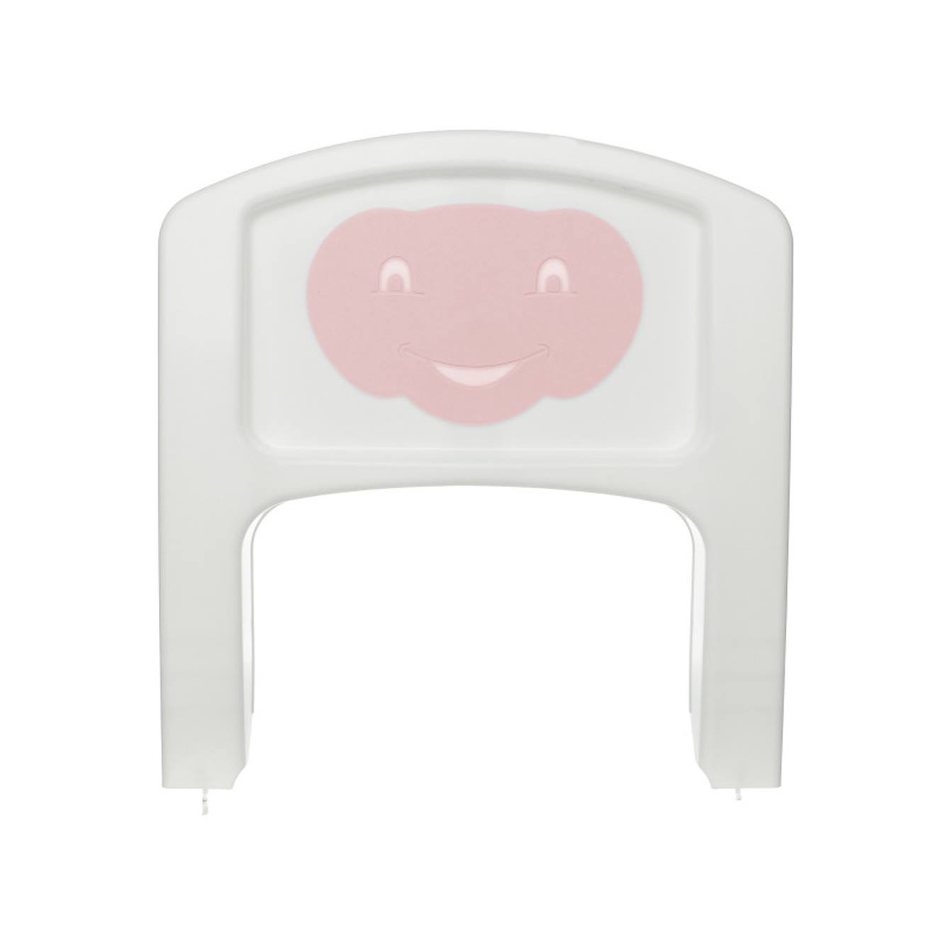 Tablette + Tige Rehausseur Rehausseur 2 En 1 Rose Poudré