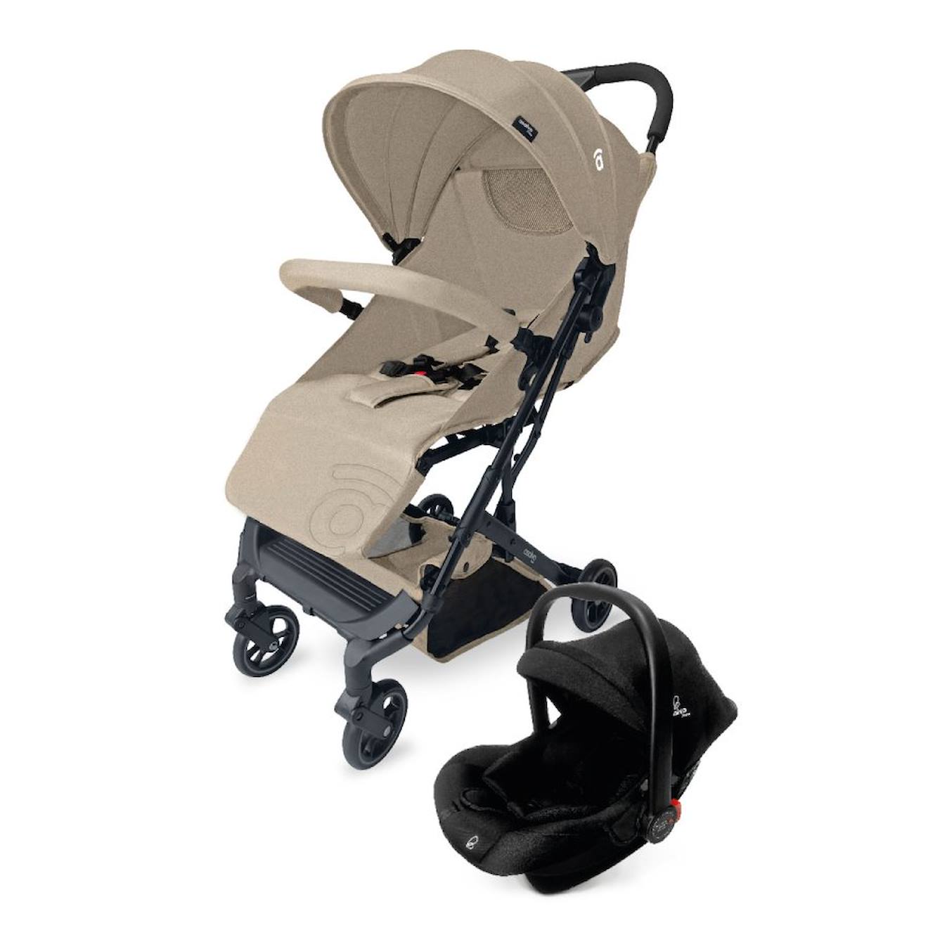 Duo Poussette Et Siège Auto Tumbuctu Beige