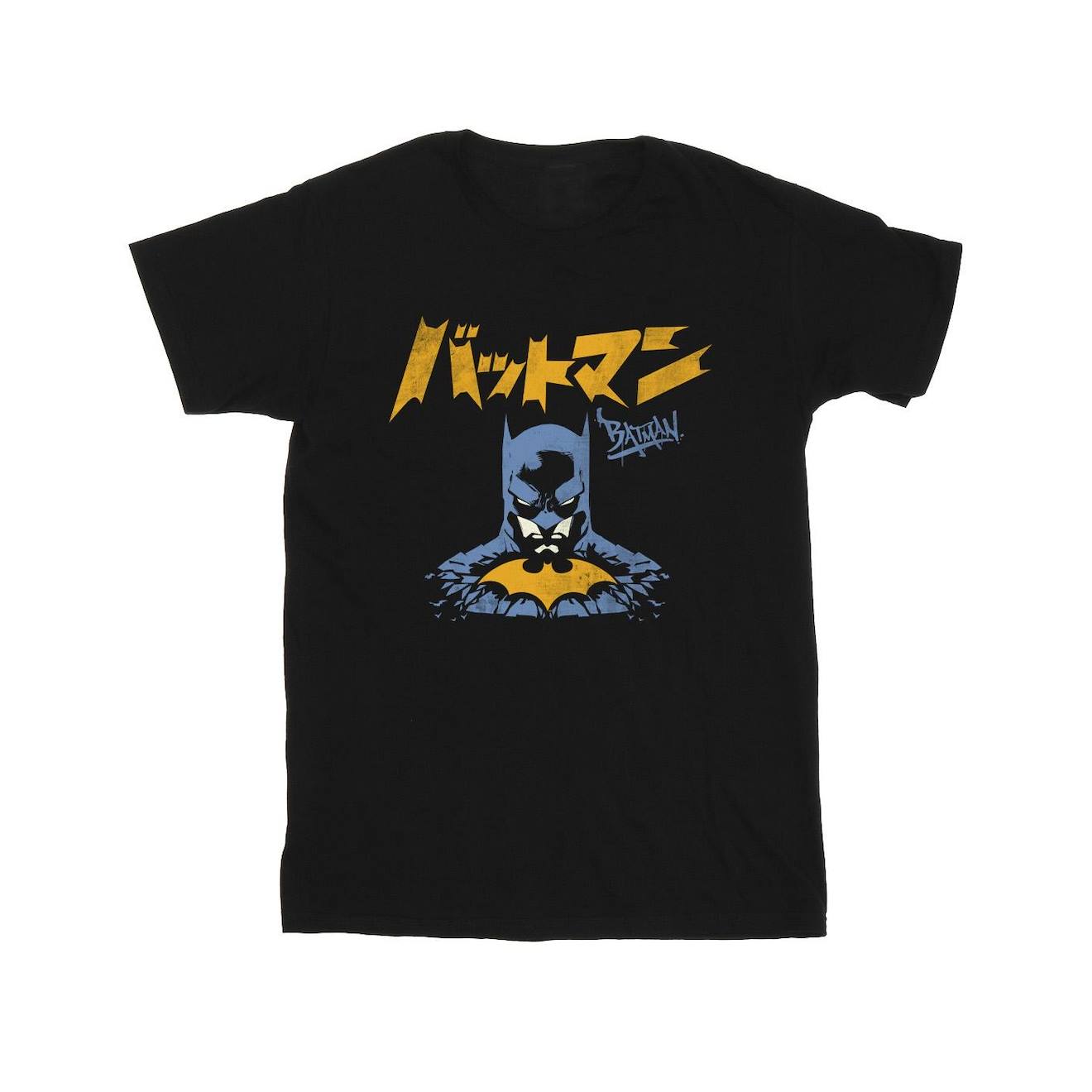 T-shirt Coton Dc Comics Noir