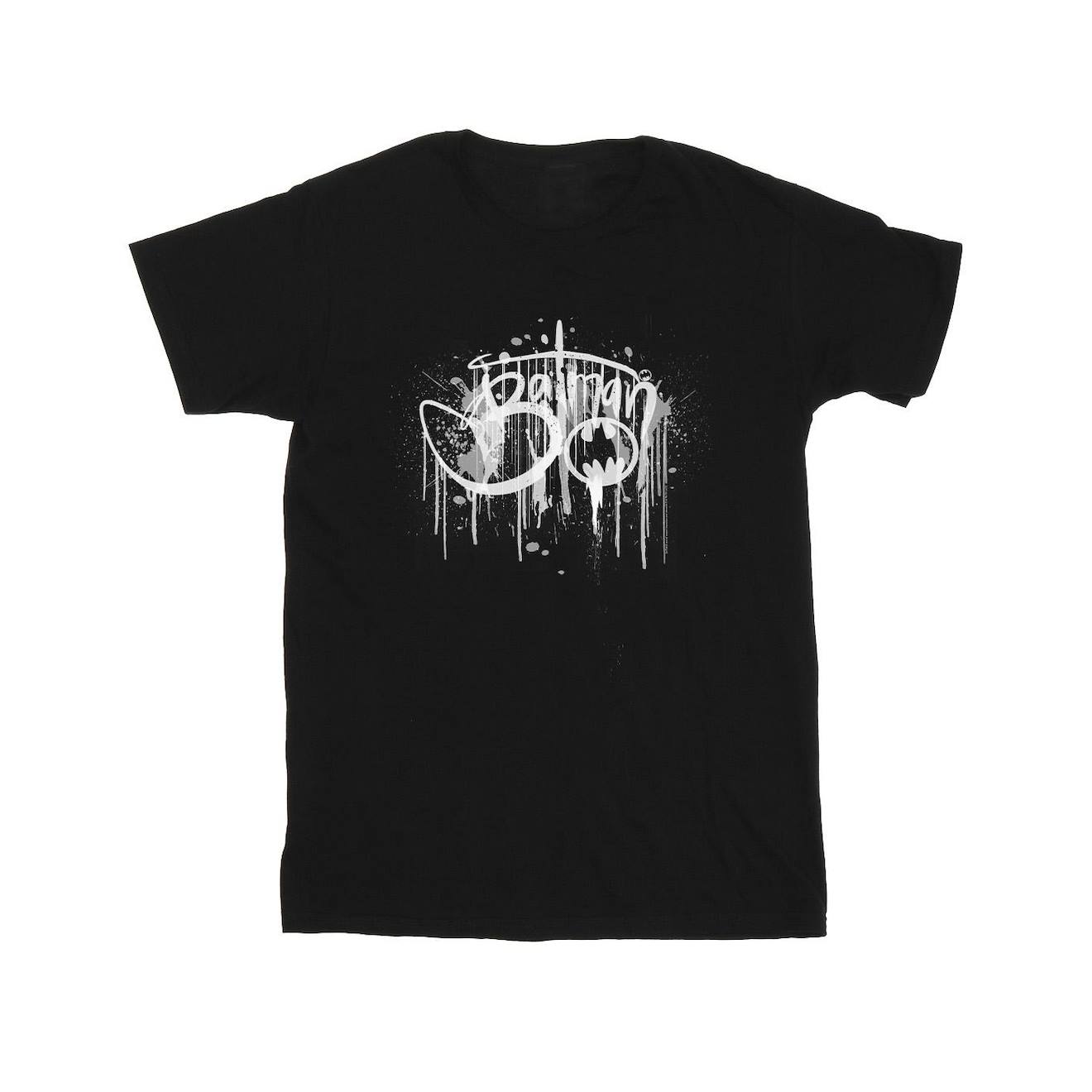 T-shirt Coton Dc Comics Noir