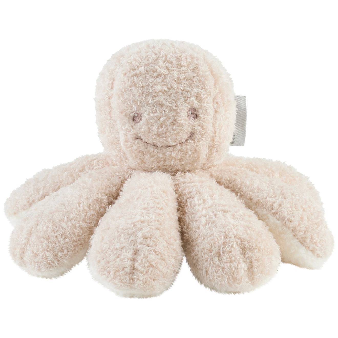 Peluche D'activités Pieuvre Ecru