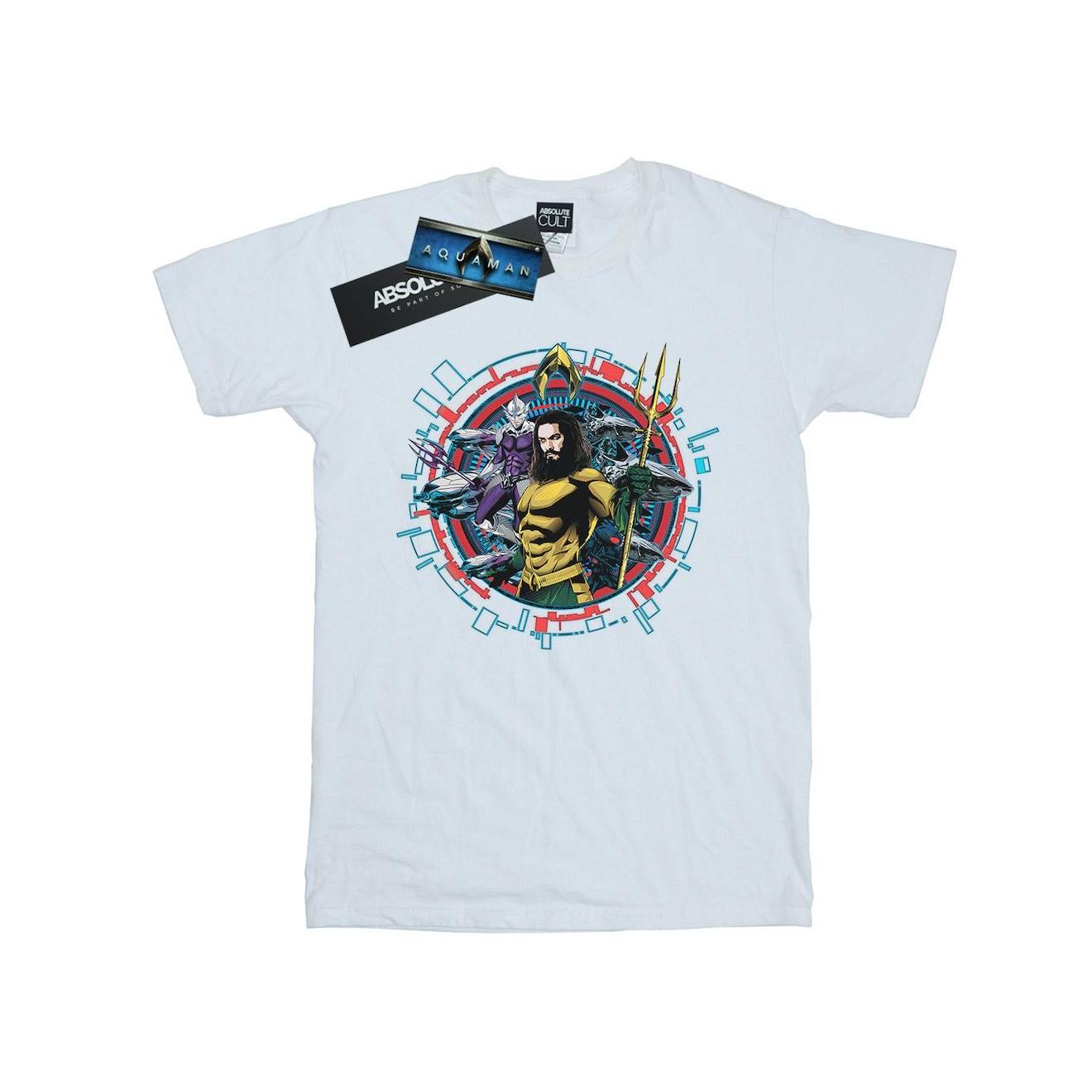 T-shirt Coton Dc Comics Blanc
