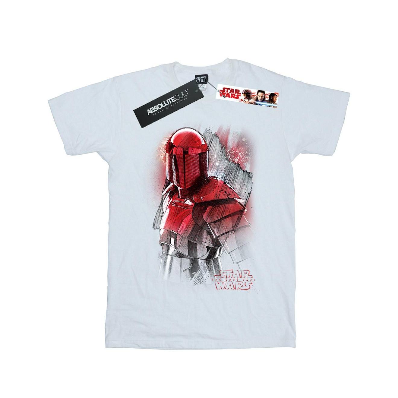 T-shirt The Last Jedi Praetorian Guard Coton Star Wars Blanc