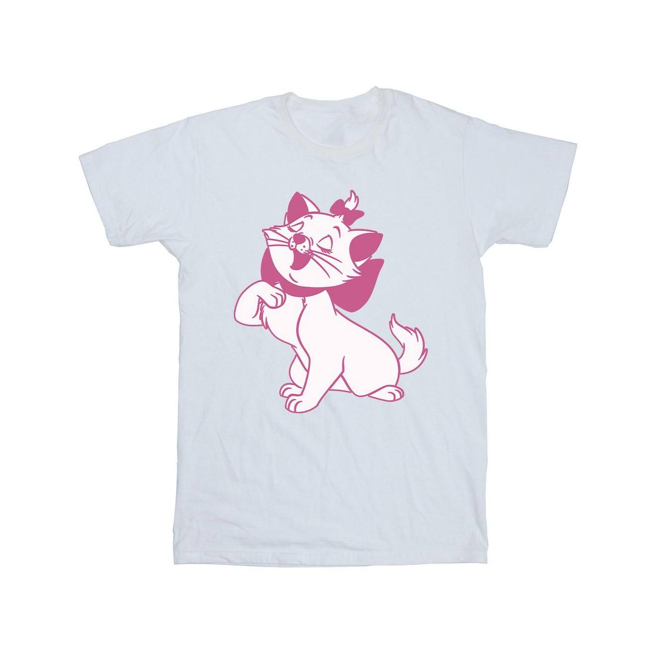 T-shirt Coton Disney The Aristocats Blanc
