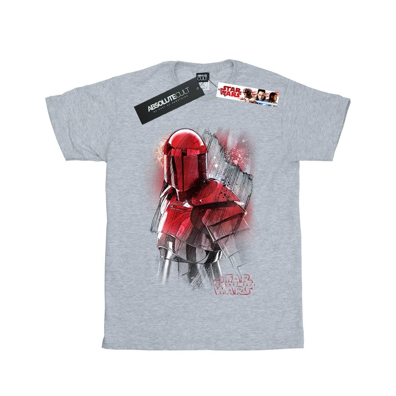 T-shirt The Last Jedi Praetorian Guard Coton Star Wars Gris Chiné