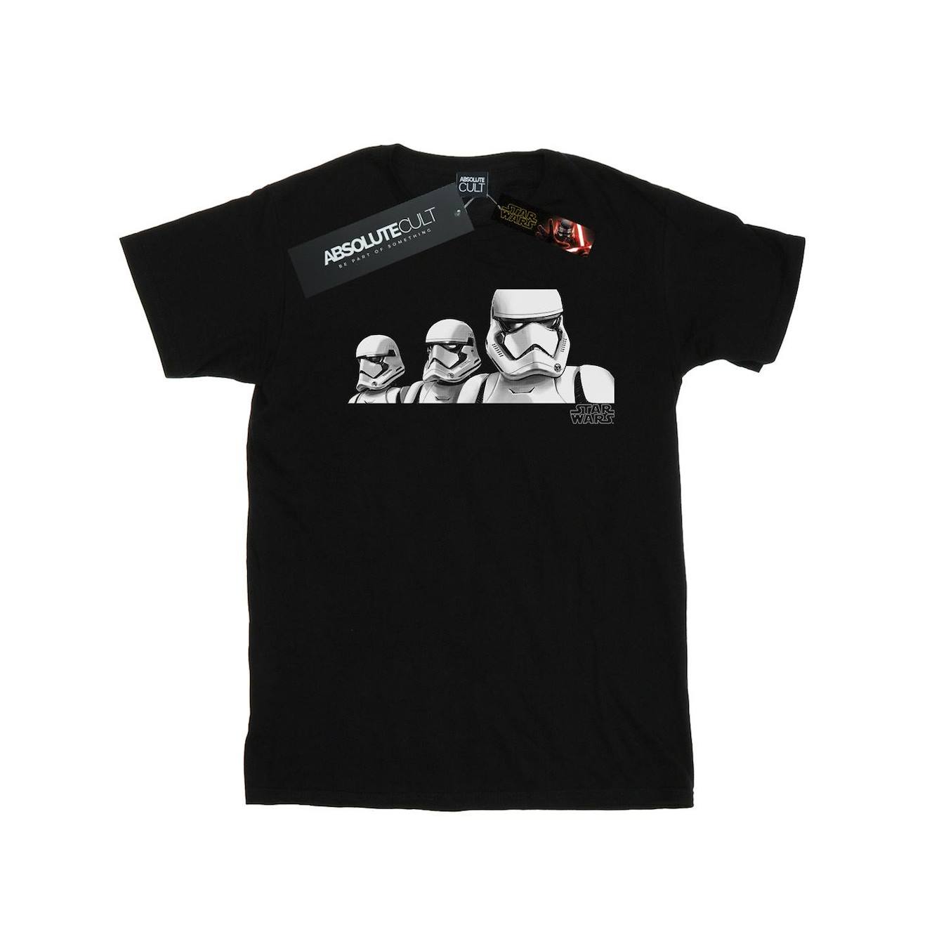 T-shirt Coton Star Wars Troopers Noir