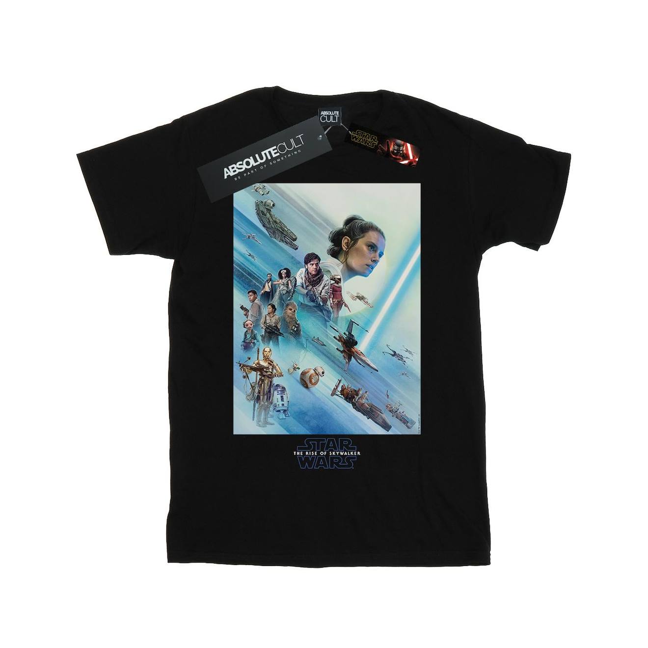 T-shirt Resistance Coton Star Wars Noir