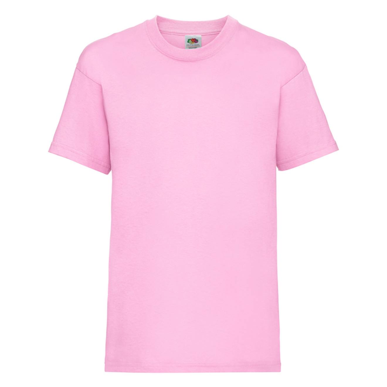 T-shirt Coton Valueweight Rose Clair