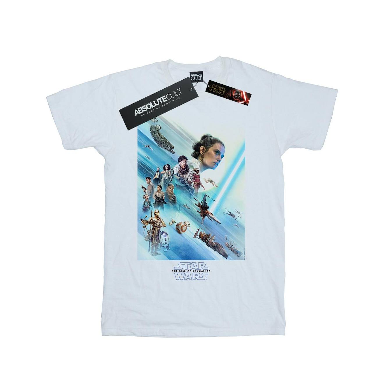 T-shirt Resistance Coton Star Wars Blanc