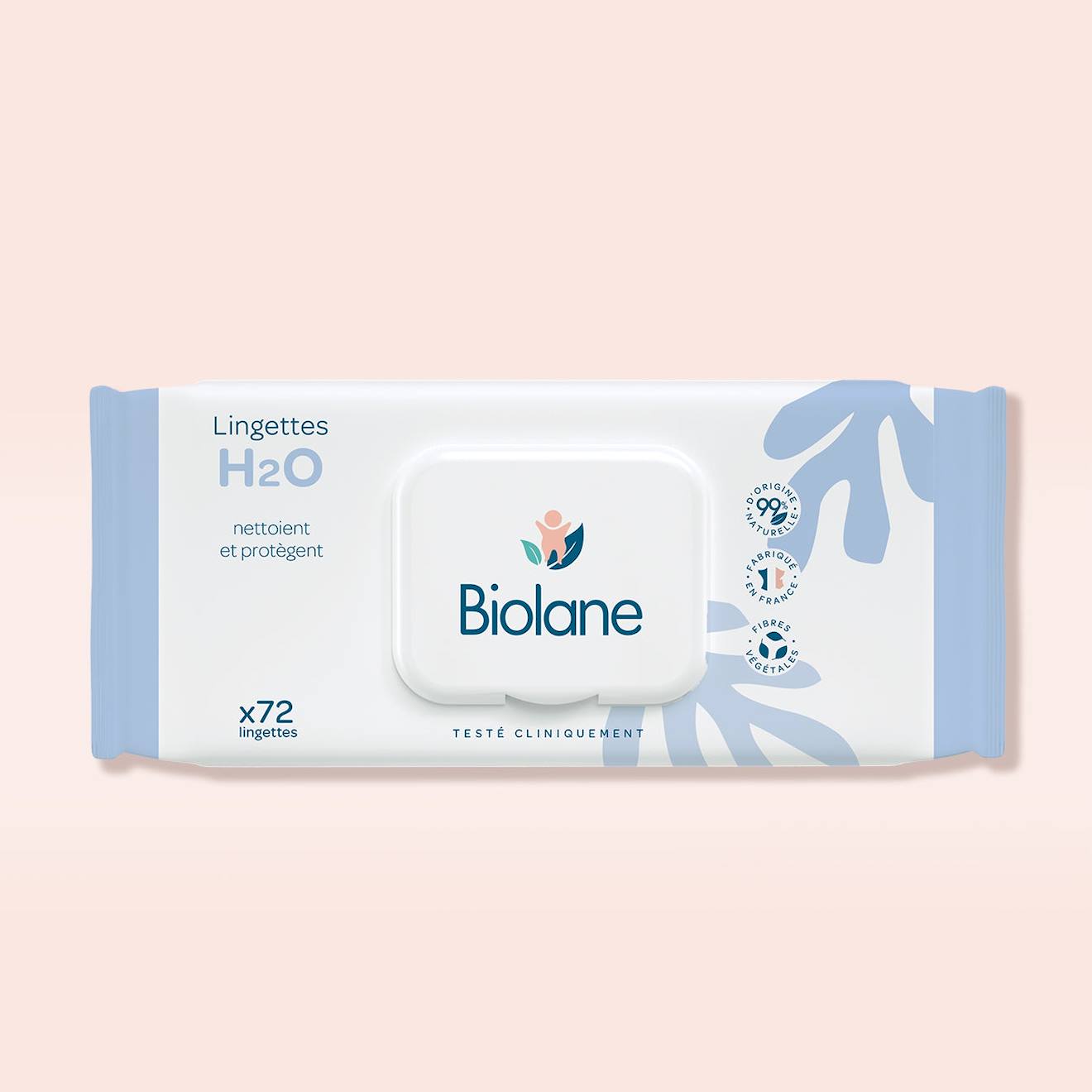 Lingettes Épaisses H2o X72