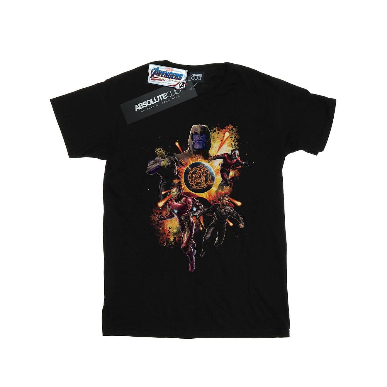 T-shirt Avengers Endgame Coton Noir