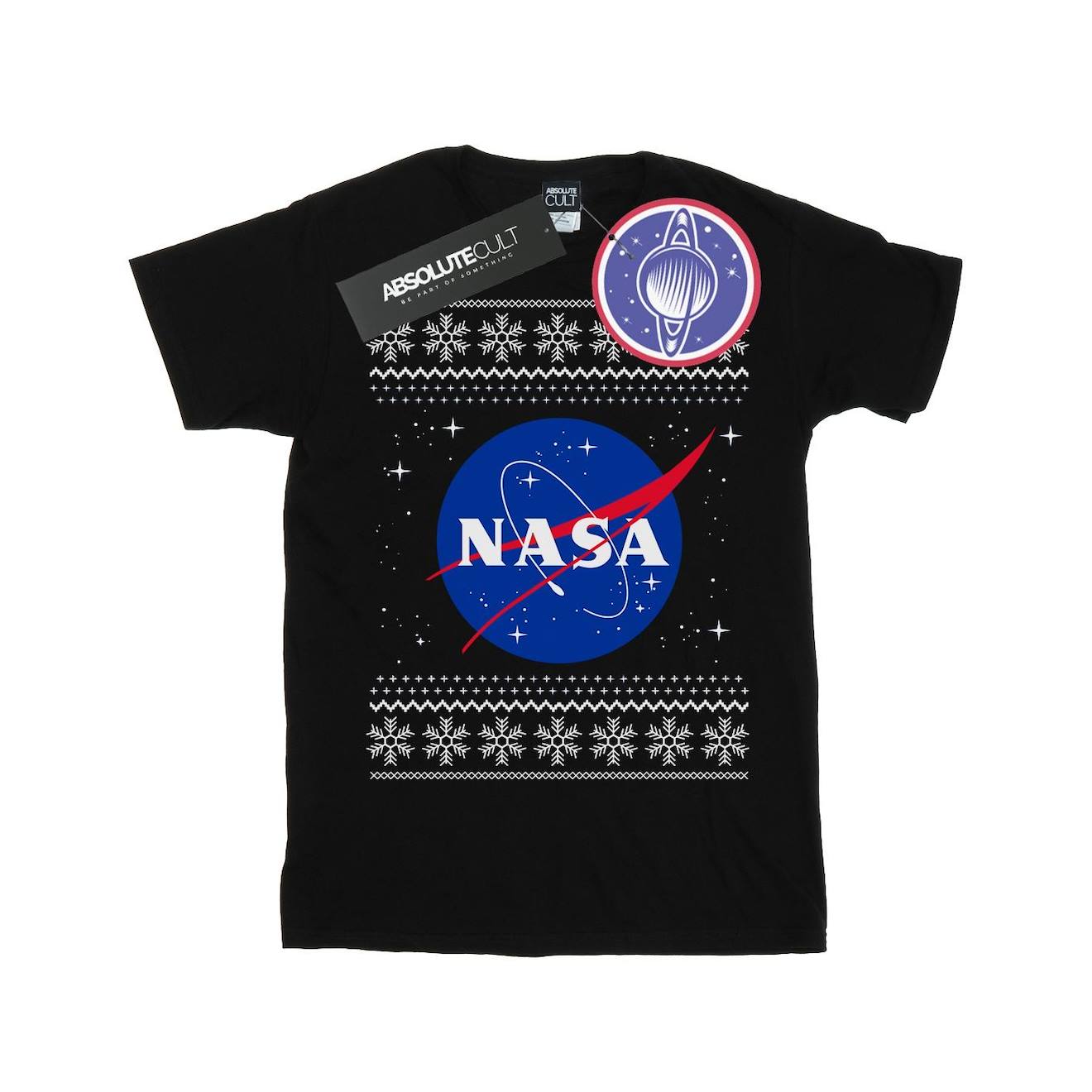 T-shirt Coton Nasa Noir