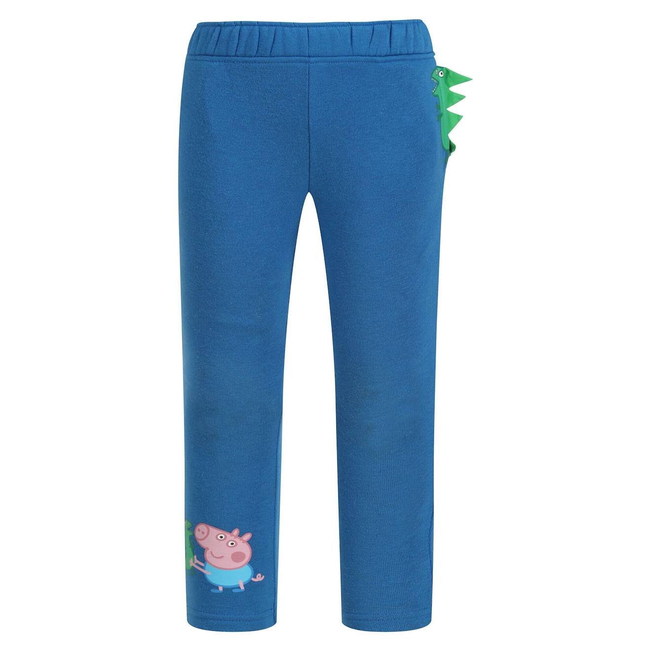 Pantalon De Jogging Polyester Peppa Pig Bleu Vif