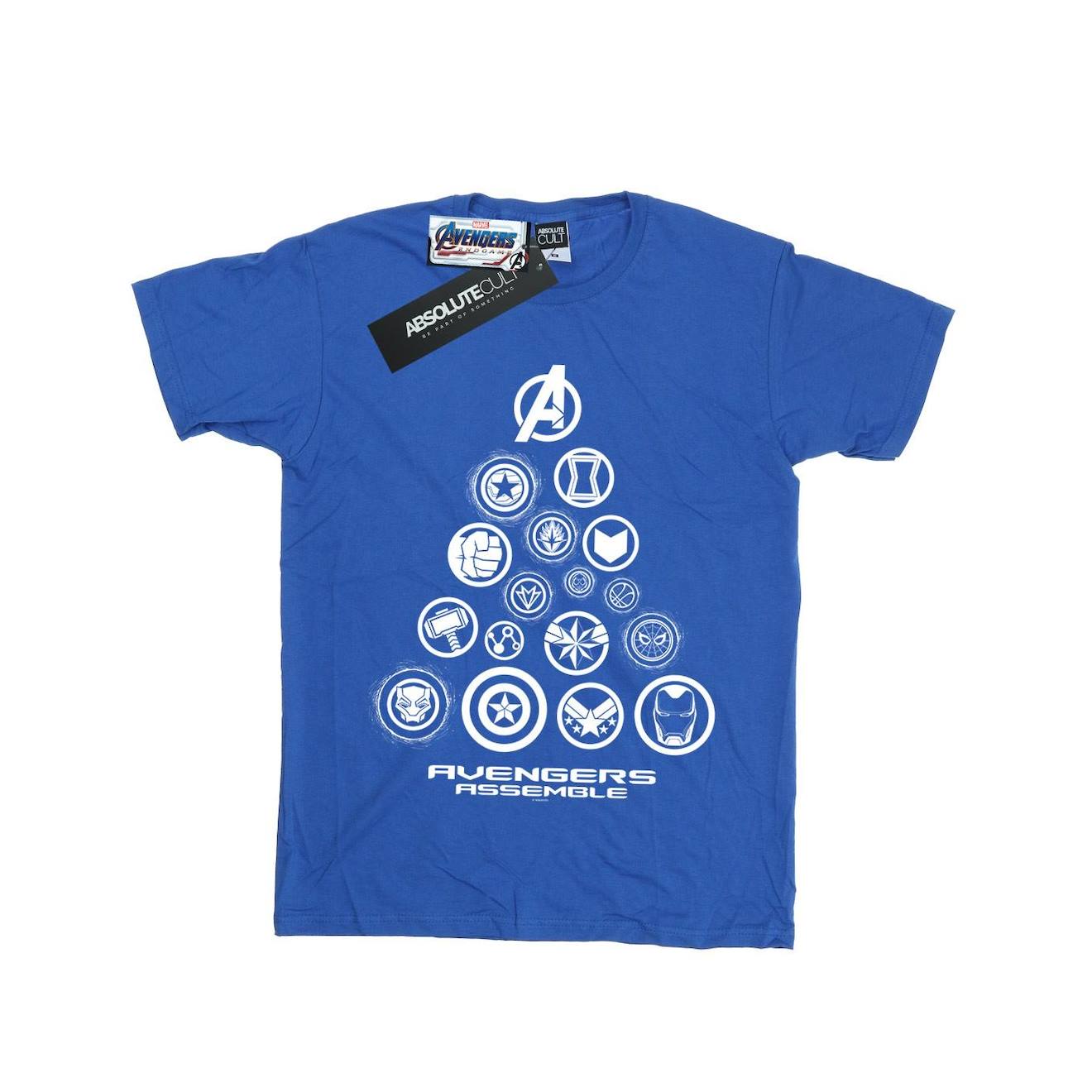 T-shirt Avengers Endgame Coton Bleu Roi