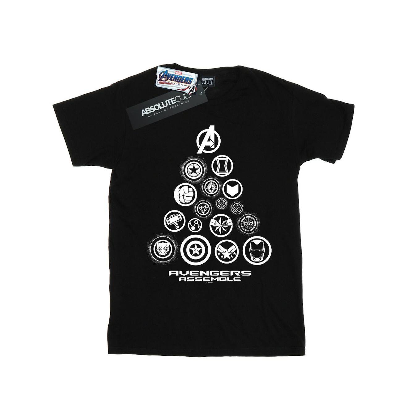 T-shirt Avengers Endgame Coton Noir