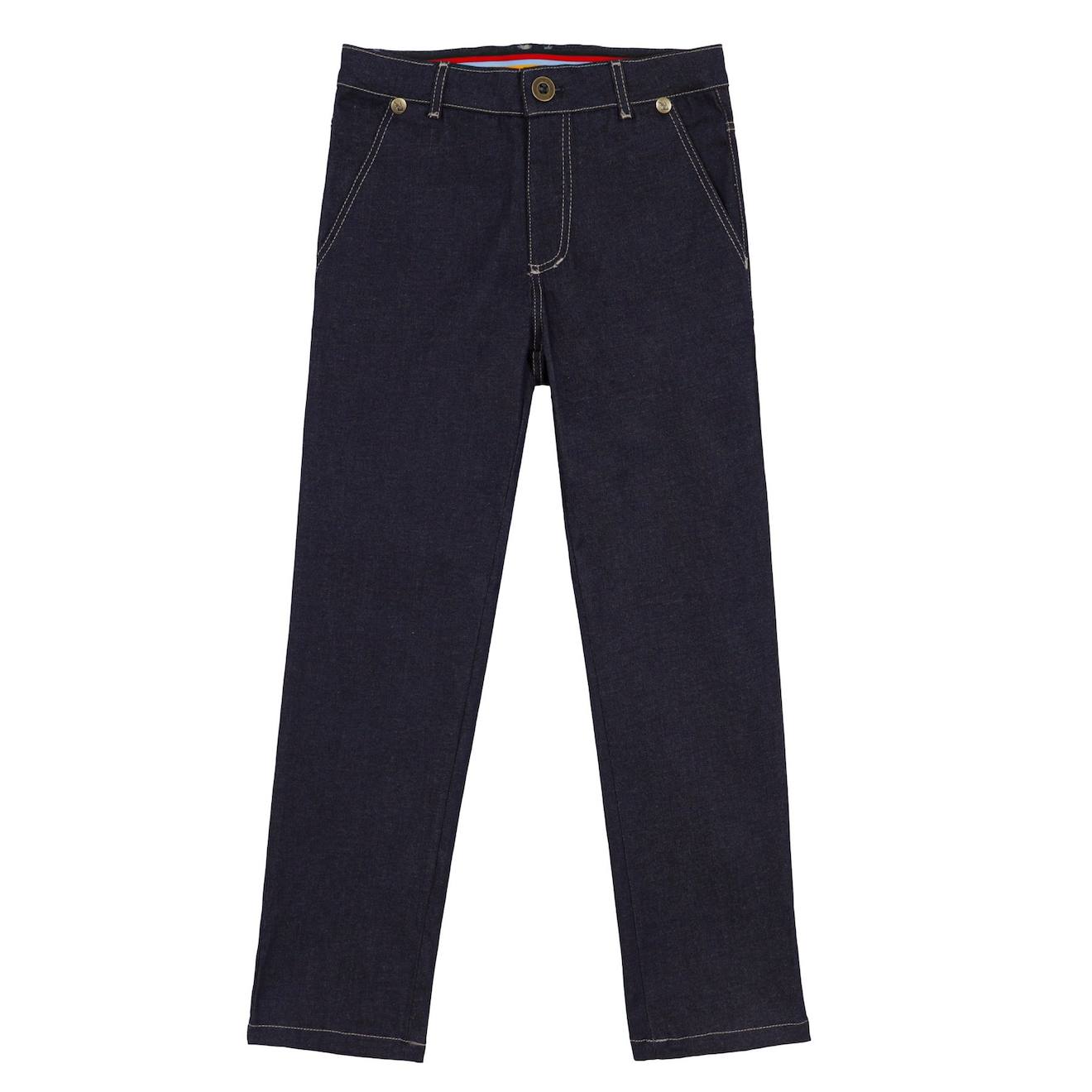 Jeans Coupe Chino Sainclair Bleu Foncé