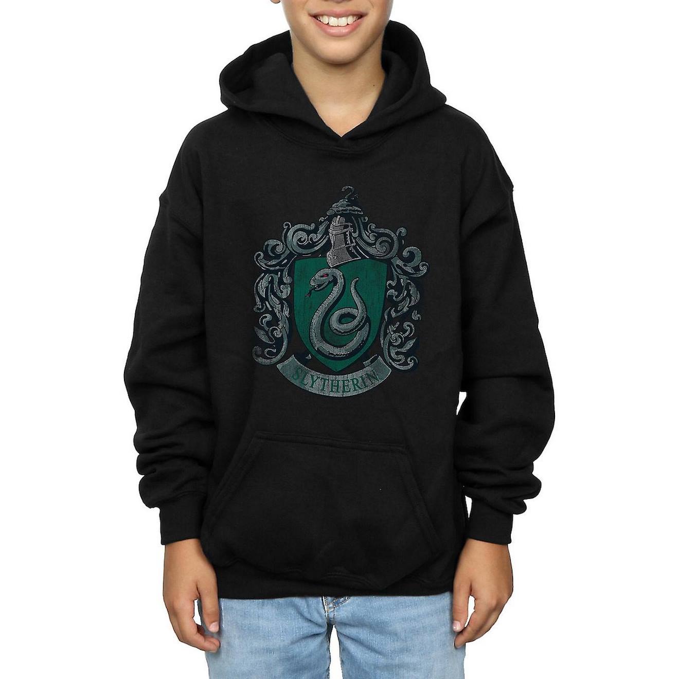 Sweat À Capuche En Coton Peigné De Qualité Supérieure Harry Potter Noir
