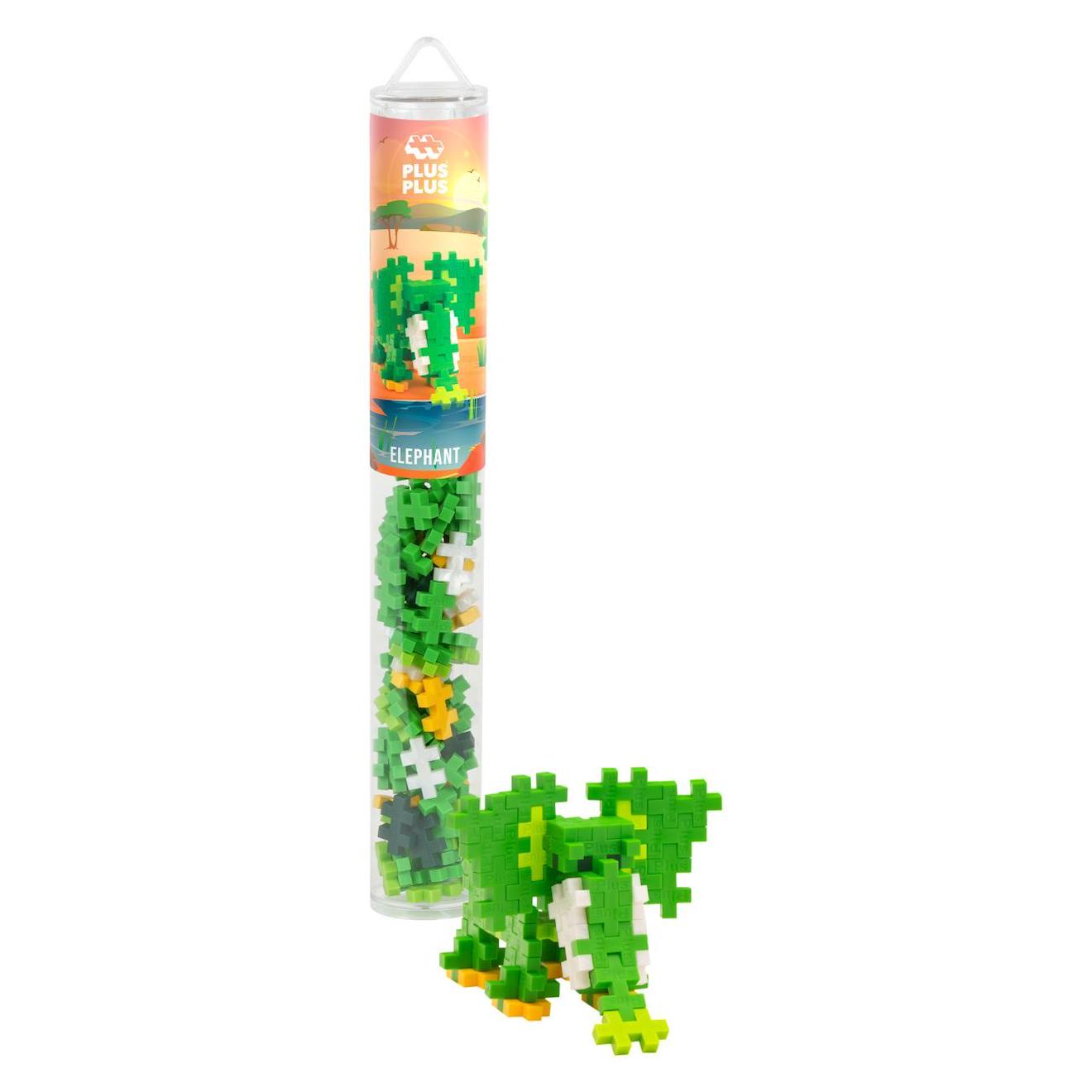 Tube Eléphant 100 Pcs Multicolore