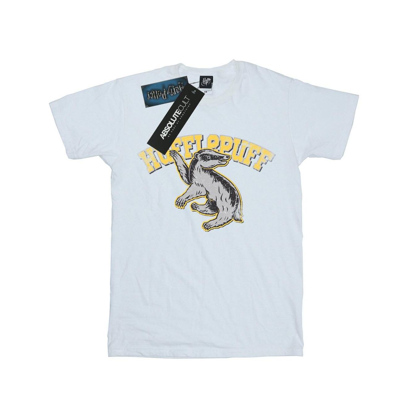T-shirt En Coton Peigné De Qualité Supérieure Harry Potter Blanc