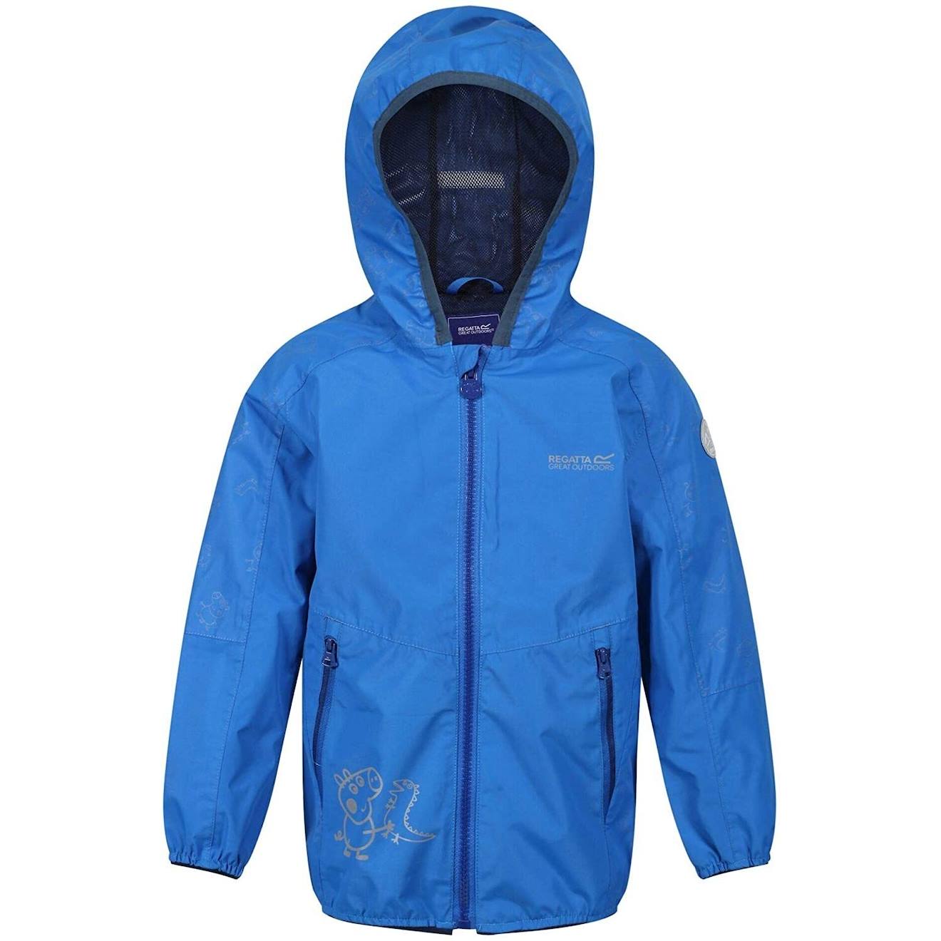 Veste Imperméable Polyester Peppa Pig Bleu
