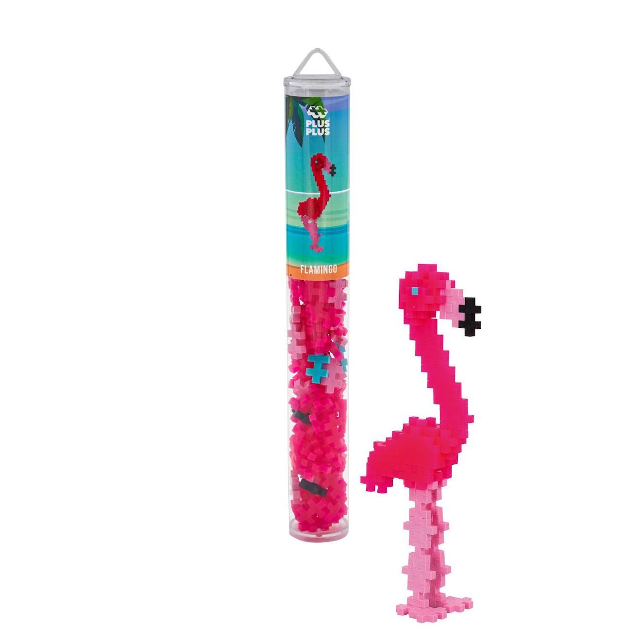 Tube Flamant Rose 100 Pcs Multicolore
