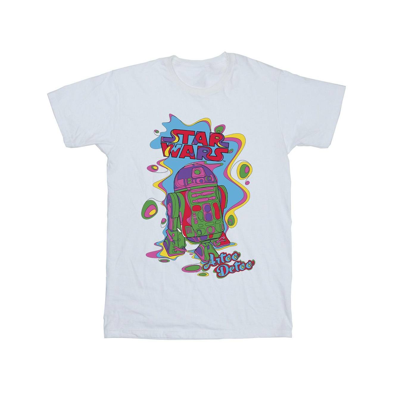 T-shirt Coton Star Wars Blanc