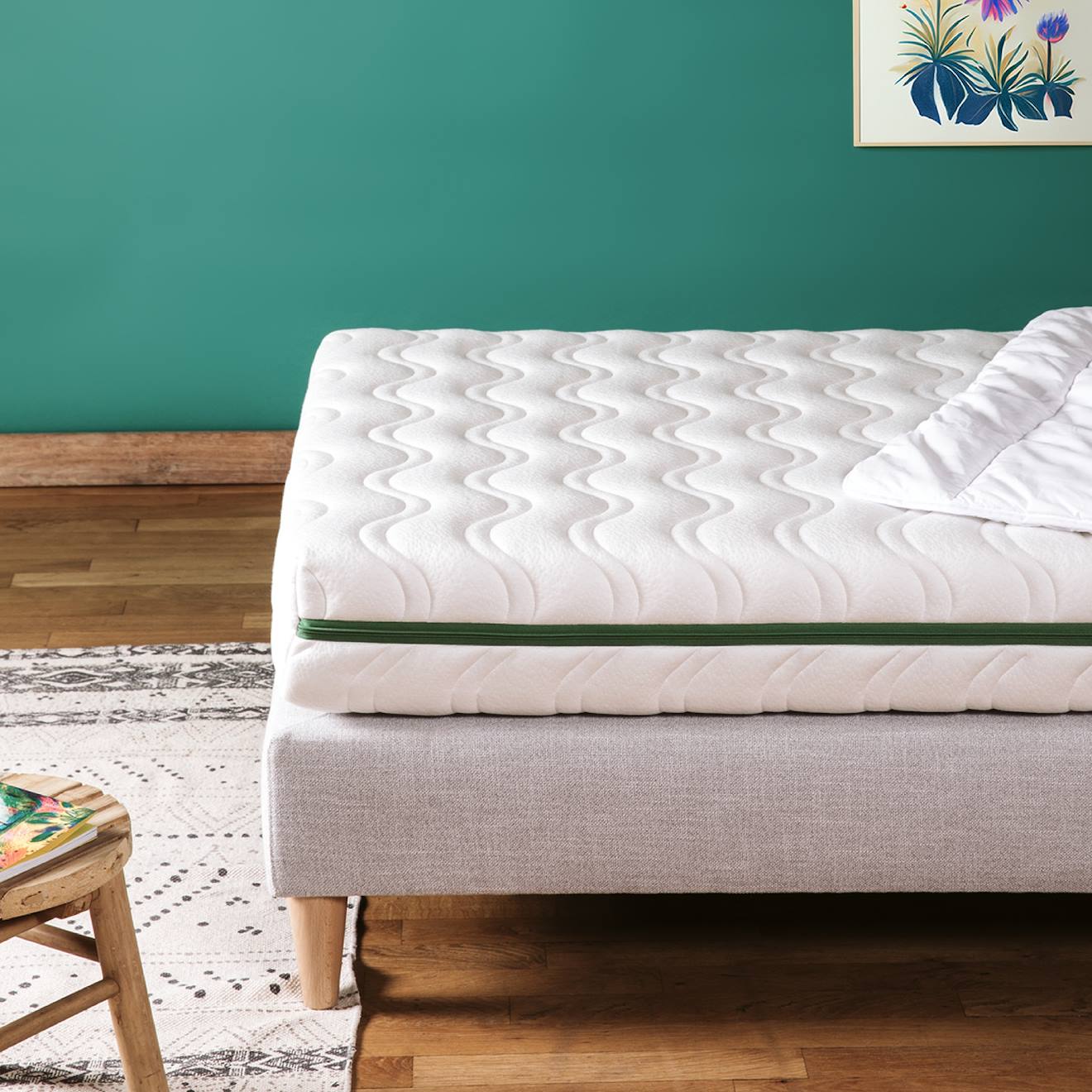 Kadolis - Matelas Enfant Aloe R New - Epaisseur 12 Cm Blanc