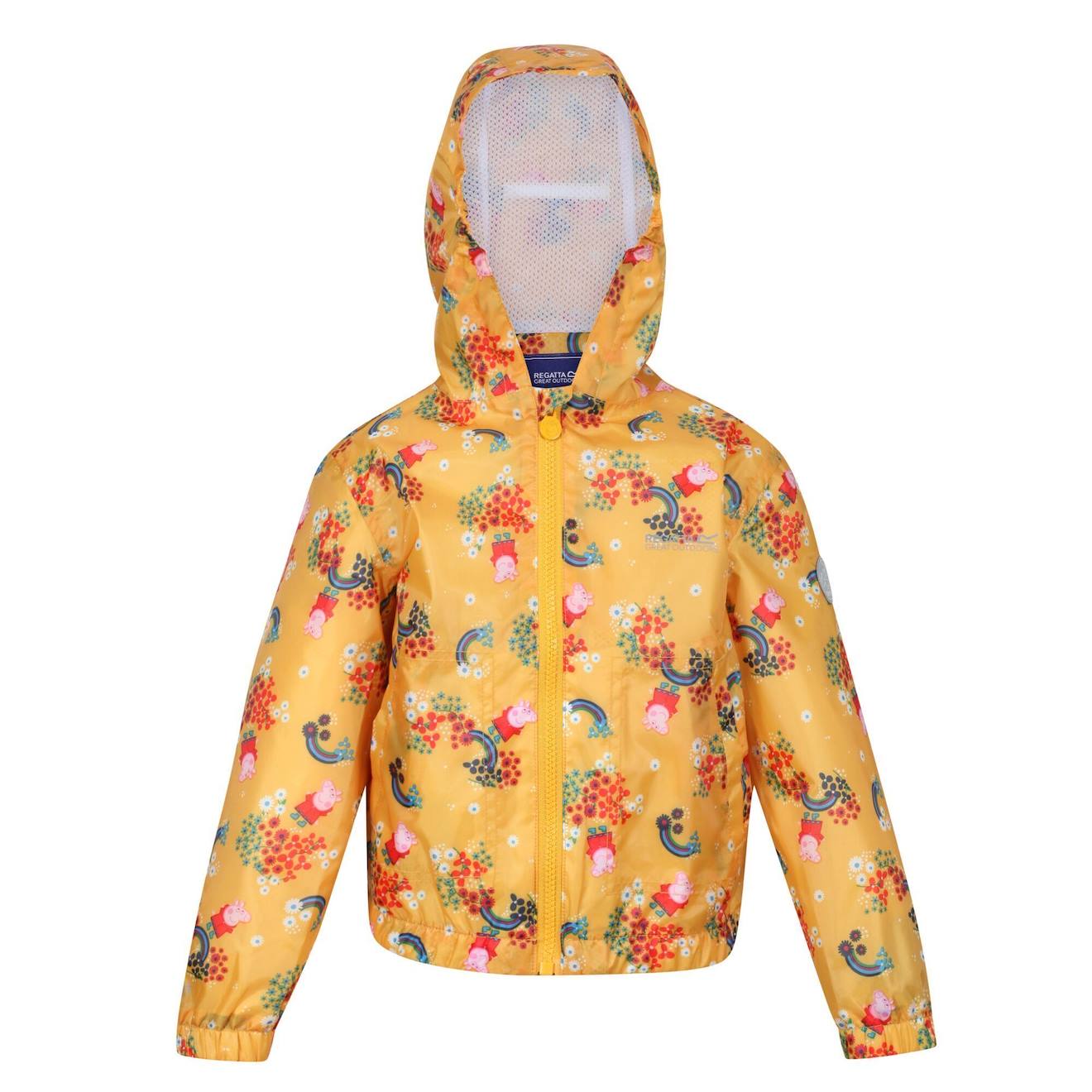 Veste Imperméable Polyester Peppa Pig Muddy Puddle Jaune