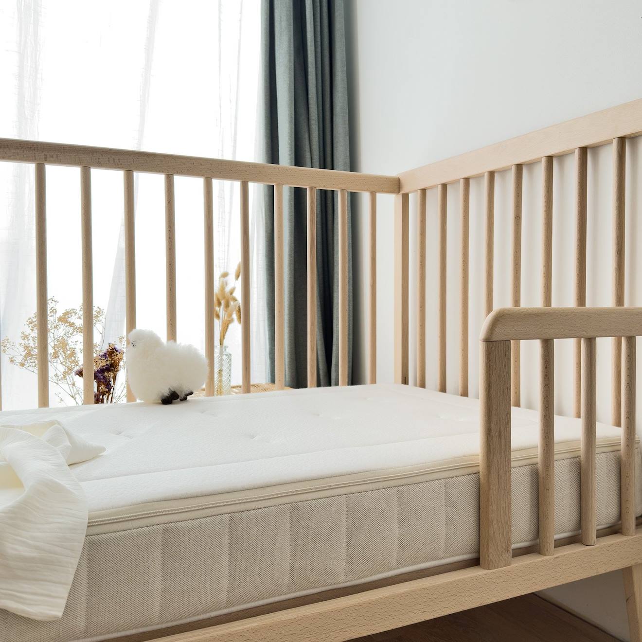 Matelas Bébé Chanvrenatura® Blanc