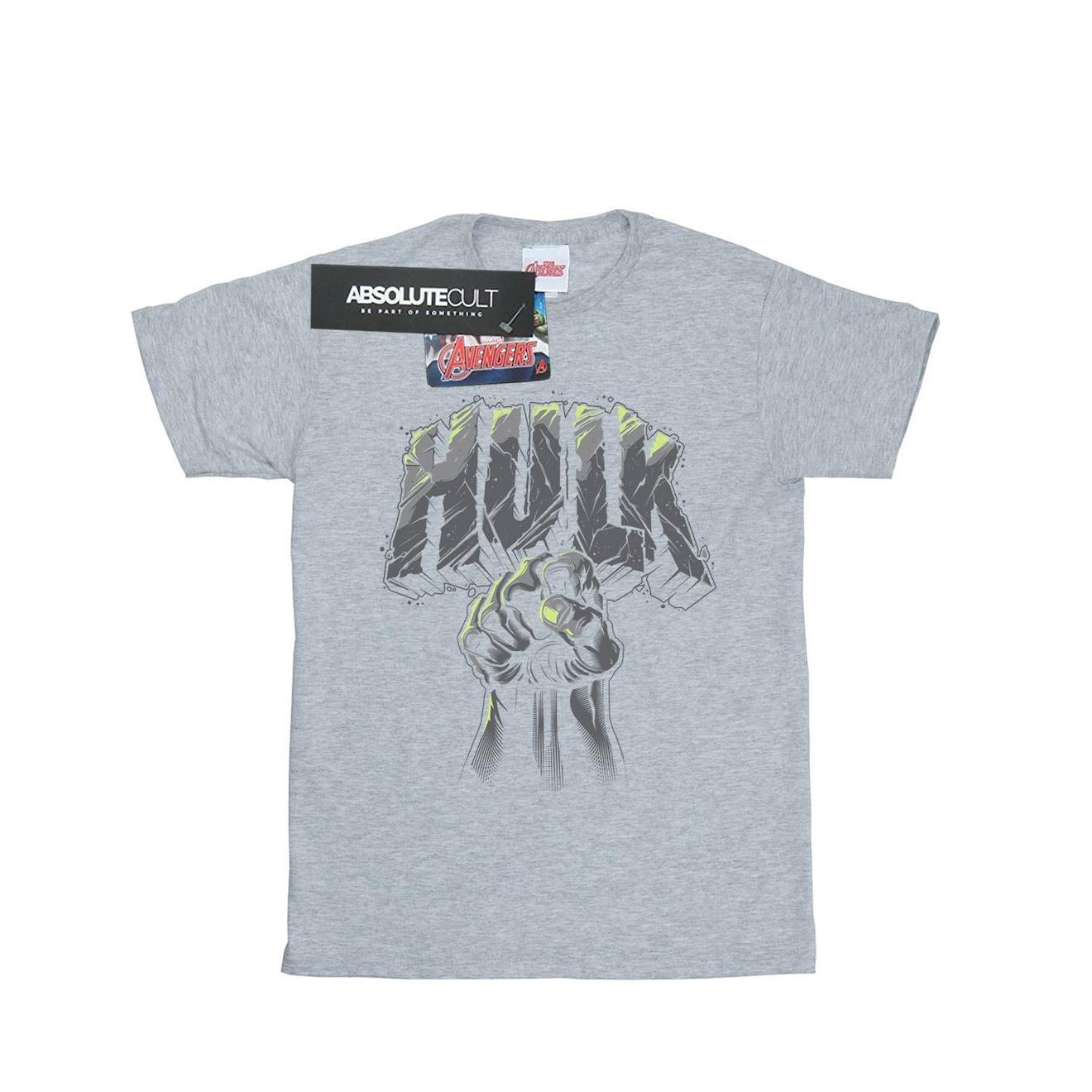 T-shirt Coton Gris Chiné