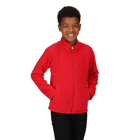 Veste polaire brigade polyester brigade ii Bleu marine+Bleu roi+Noir+Rouge classique 11 - vertbaudet enfant 