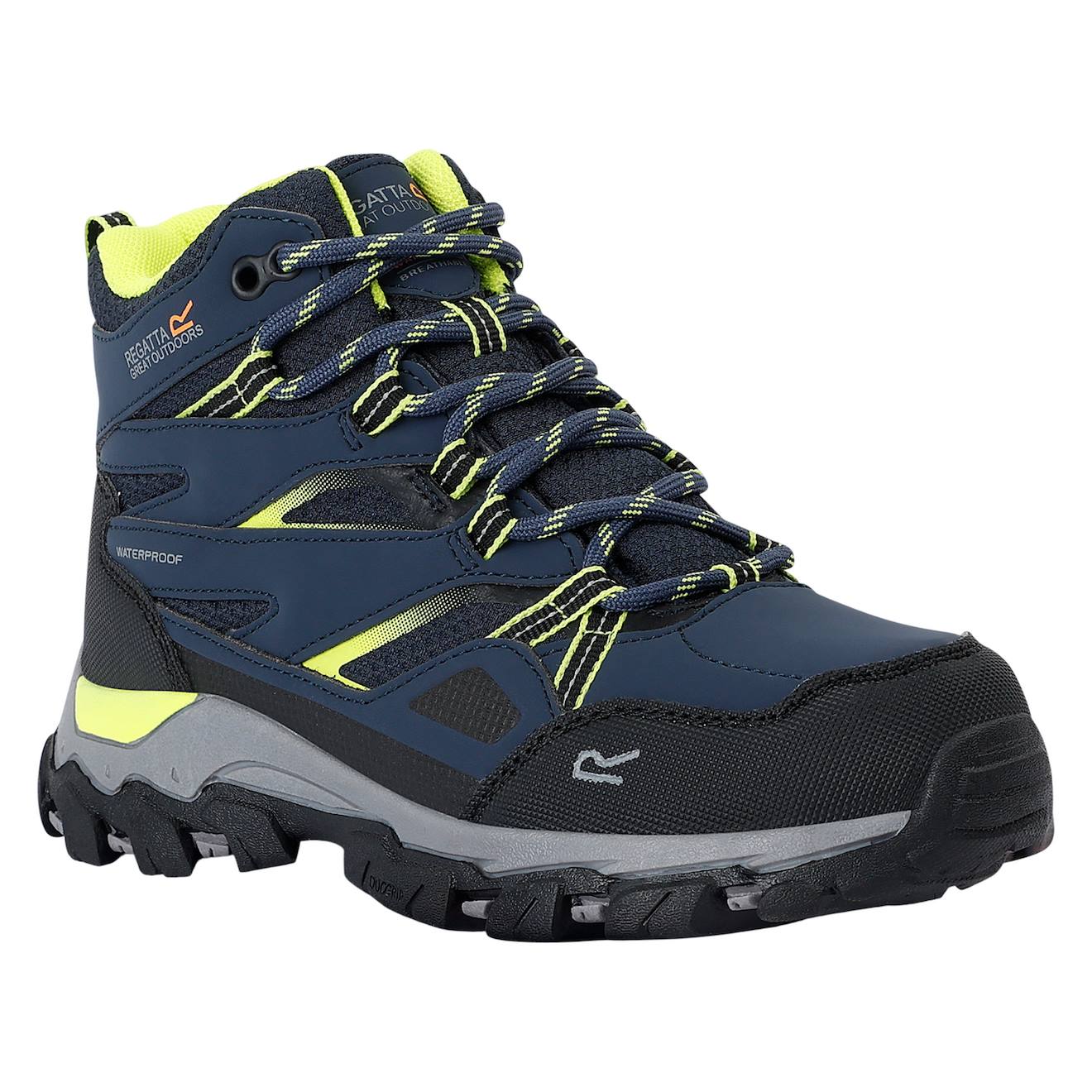 Bottines De Marche Holcombe Synthétique Holcombe Iii Bleu Marine / Vert Néon