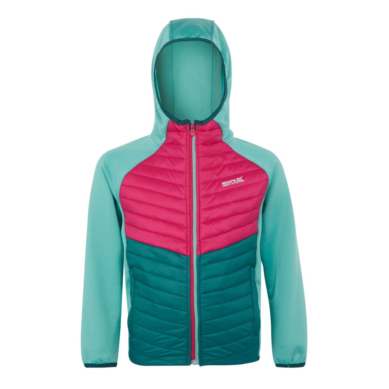 Veste Hybride Kielder Polyester Kielder Viii Vieux Vert / Rose Foncé