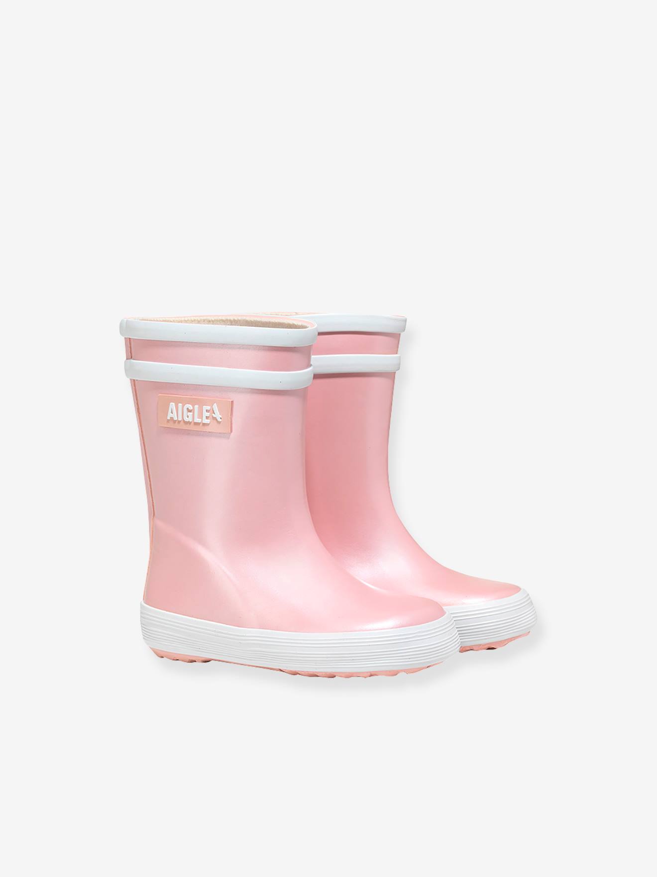 Bottes de pluie bébé Baby Flac rose Bottes de pluie bébé Baby Flac rose