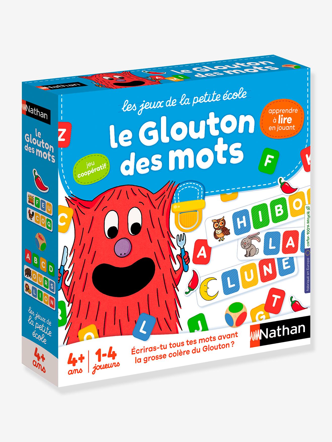 Le glouton des mots - multicolore - Nathan