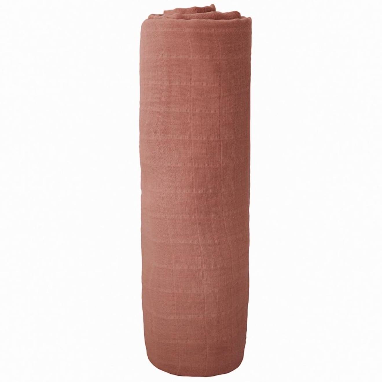 Maxi Lange En Coton Bio Terracotta (Mushie) - Image 1