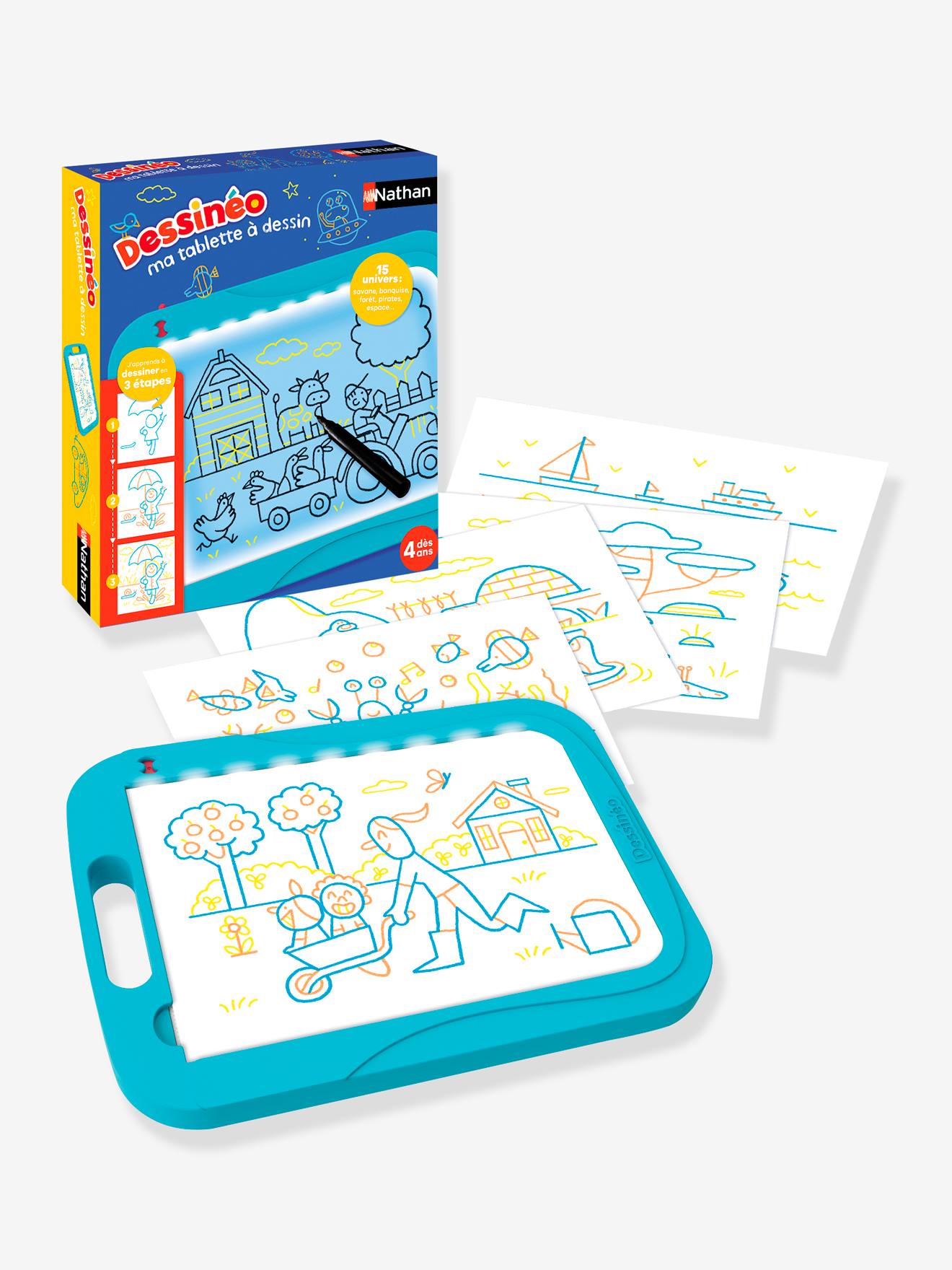 Tablette Dessineo multicolore