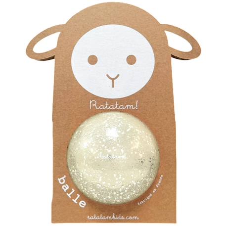 Ratatam - Ballon Bulles (10 Cm) Argent