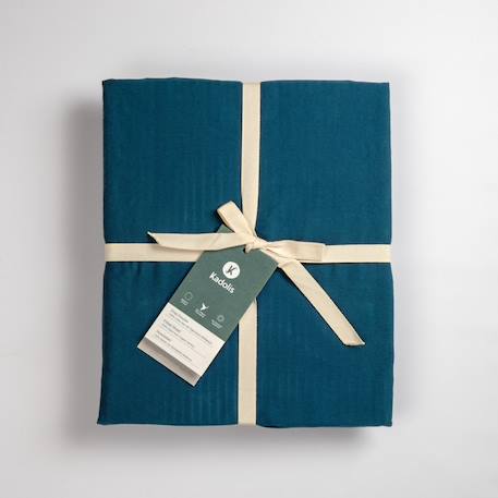 Drap housse 1 personne pur coton bio Blanc+Bleu nuit+Ecru+Eucalyptus+Gris tourterelle+Rose nude+Terracotta 12 - vertbaudet enfant 