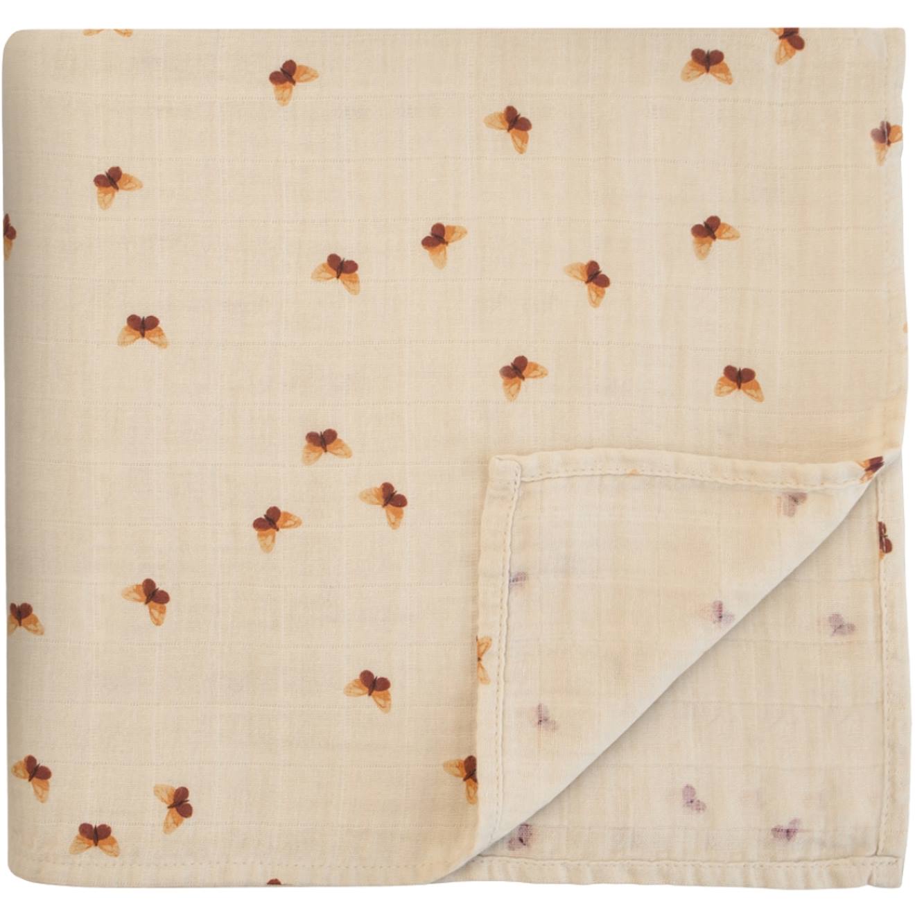 Maxi Lange En Coton Bio Beige, Rouge