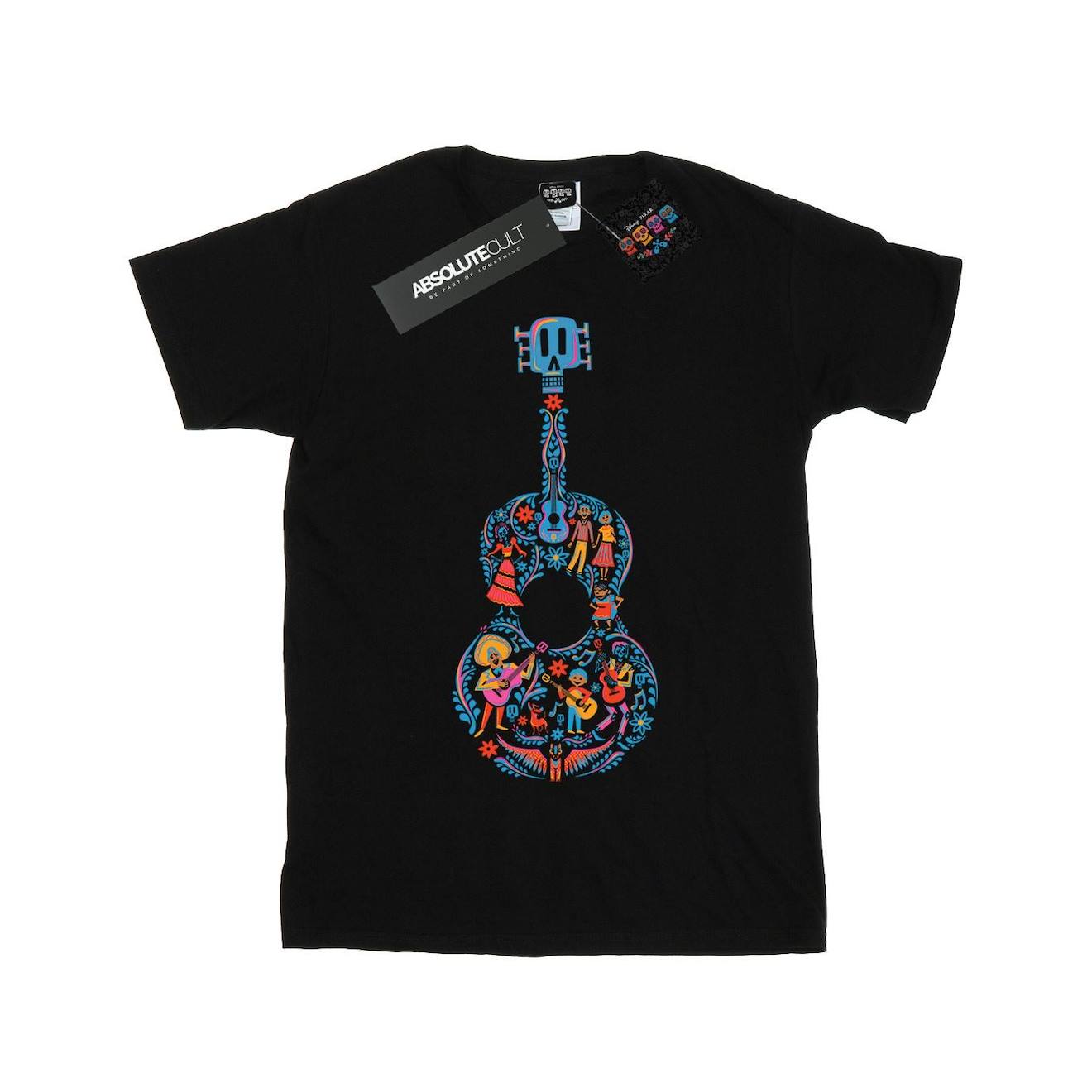 T-shirt En Coton Peigné De Qualité Supérieure Noir