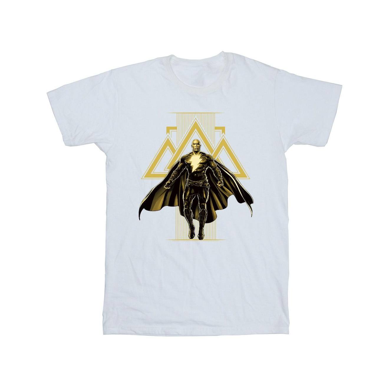 T-shirt En Coton Peigné De Qualité Supérieure Dc Comics Blanc
