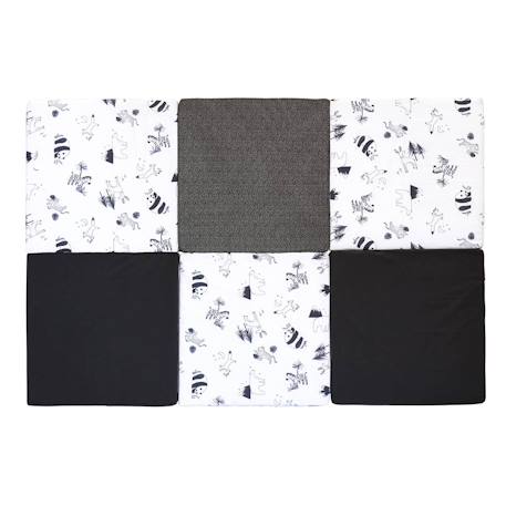 Candide - Tapis De Motricité Xl Évolutif 5 En 1 Modèle Black And White