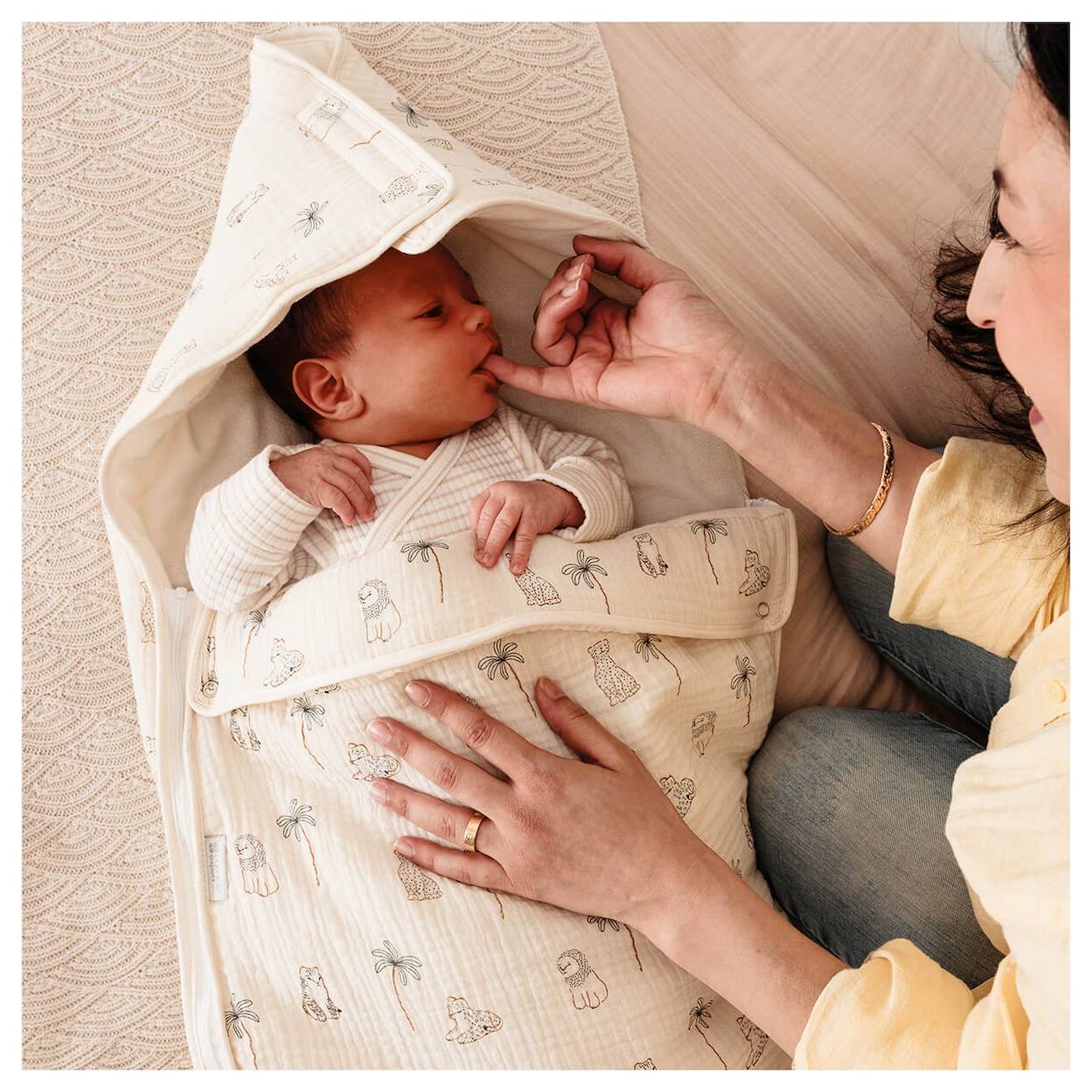 Nid D'ange Bébé Imprimé Fauves (Candide) - Image 2