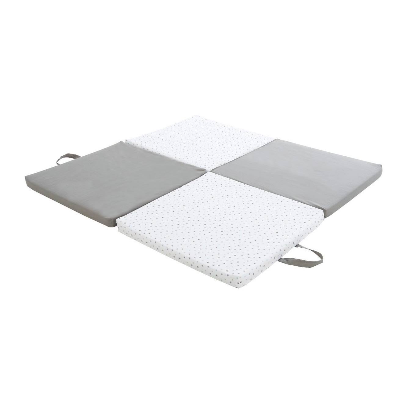 Tapis De Motricité Évolutif 3 En 1 Modèle Blanc Gris (Candide) - Couverture