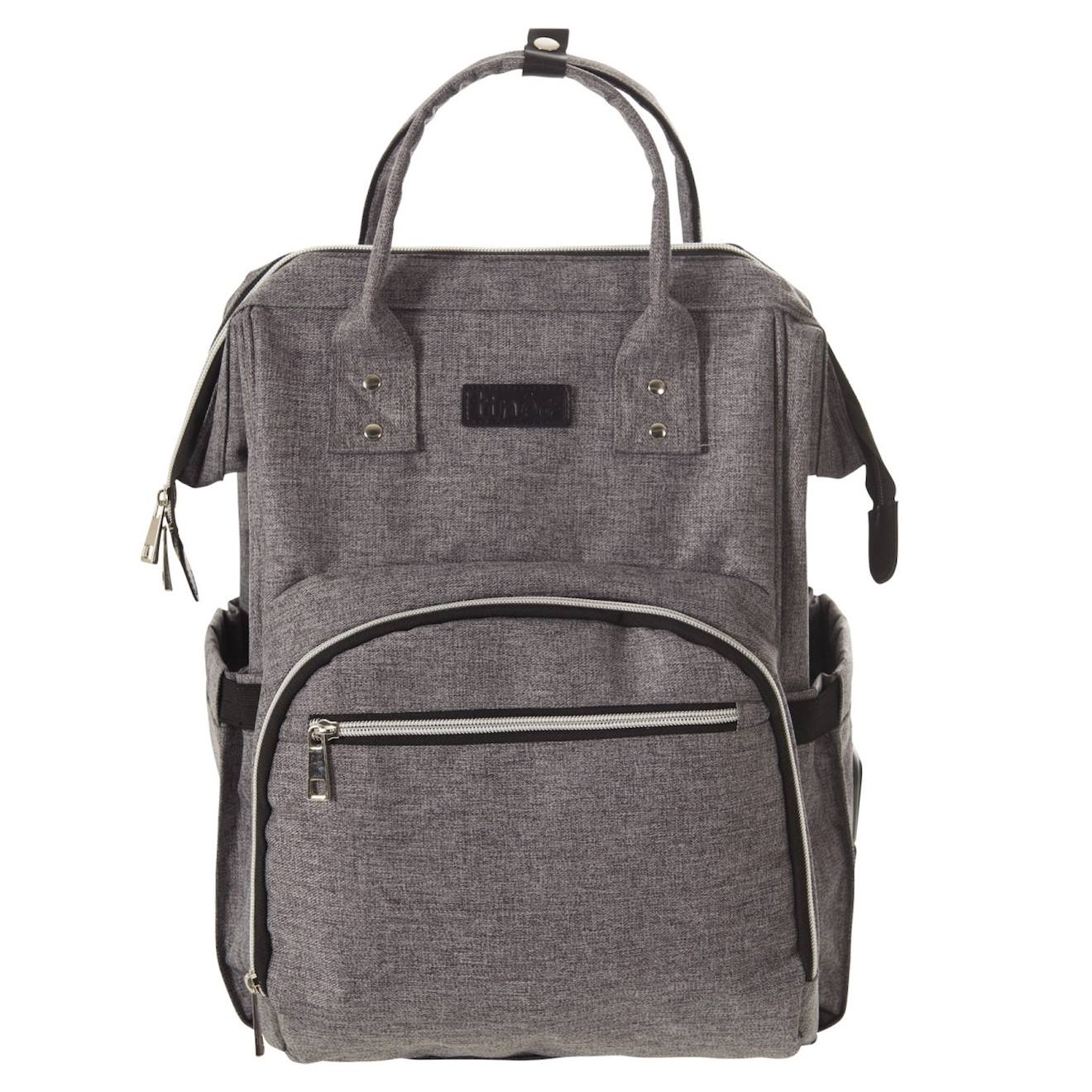 Sac À Dos À Langer + Matelas De Change Gris
