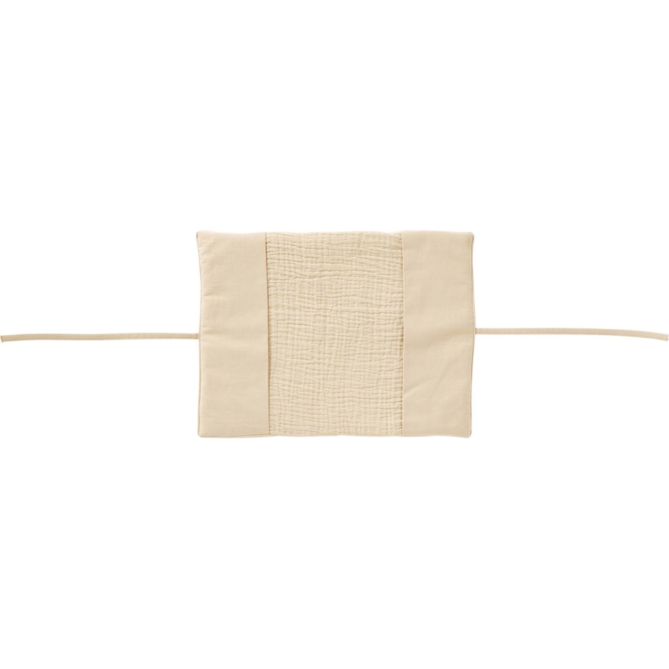 Protège Carnet De Santé Gaze De Coton Fougère Beige (Bb&Co) - Image 2
