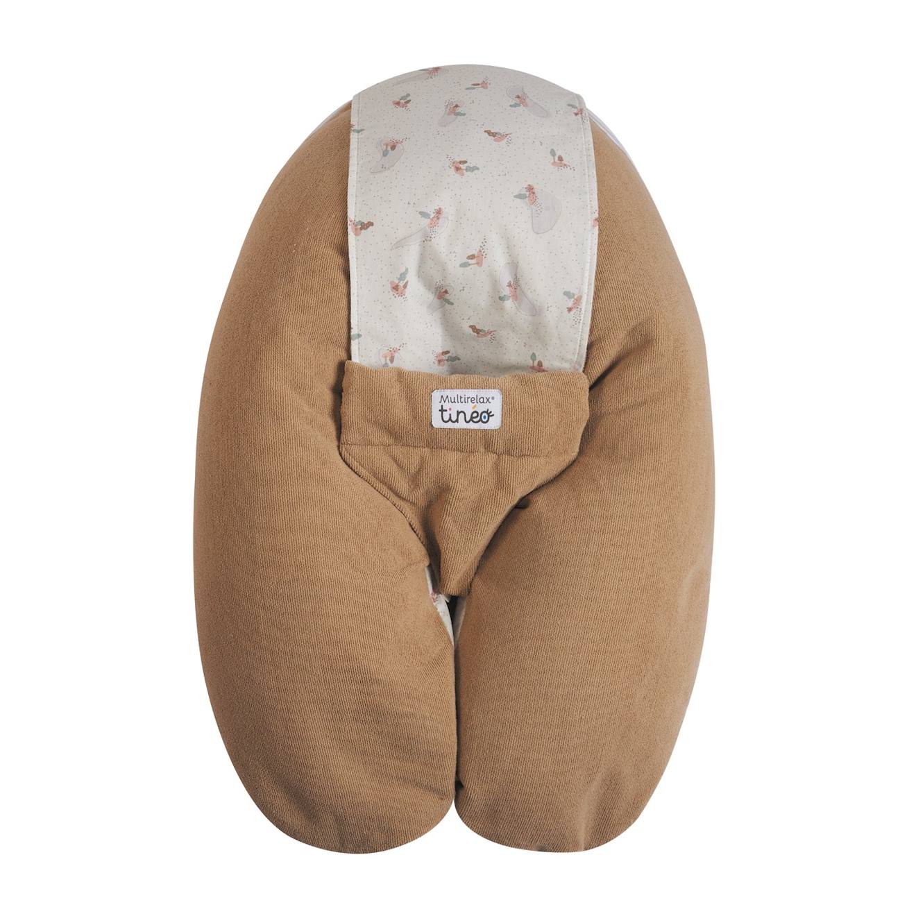 Coussin D'allaitement Et De Grossesse 3en1 Multirelax Éponge Noisette (Tineo) - Image 1