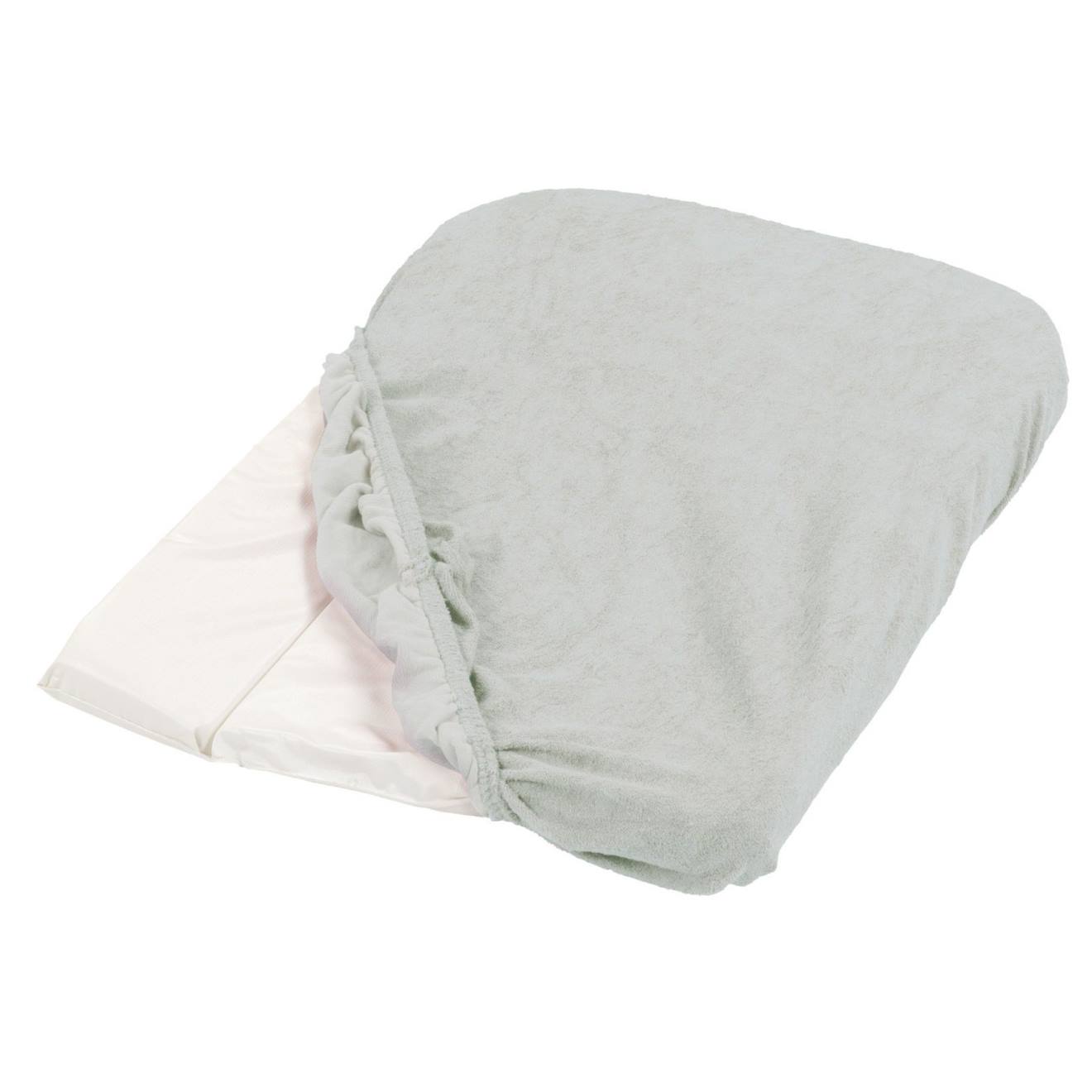 Lot De 2 Housses De Matelas À Langer Gris Clair